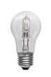 Halogen bulb. Isolated image