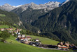 Der Ort Ahornach in Südtirol, Italien