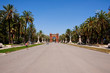 Triumphal Arch in Barcelona. Spain.
