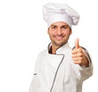 Portrait Of Chef Gesturing