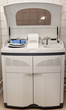 modern robotical machine for centrifuge blood and urine testing