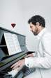 Foto: man with piano man with piano