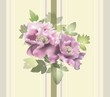 Vektor: Seamless background from a flowers ornament Seamless background from a flowers ornament