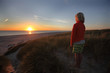 Kind am strand