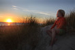 Kind am strand