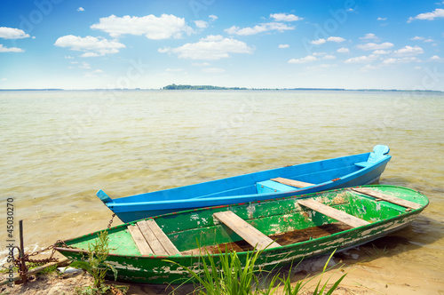 Photo: bank of lake bank of lake
