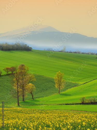 Photo: paysage de campagne paysage de campagne