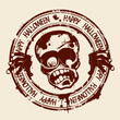 Happy Halloween stamp