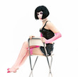 vampire-stile woman