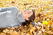 relaxen im laub