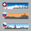 Vektor: Travel banners Travel banners