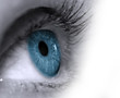 Blaues Auge