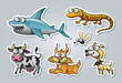 Cartoon animals