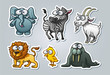 Vector: Cartoon animals Cartoon animals
