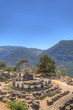 The tholos of the sanctuary of Athena Pronaia , Delphi,Greece