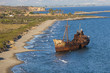 Shipwreck near Githeio,Greece