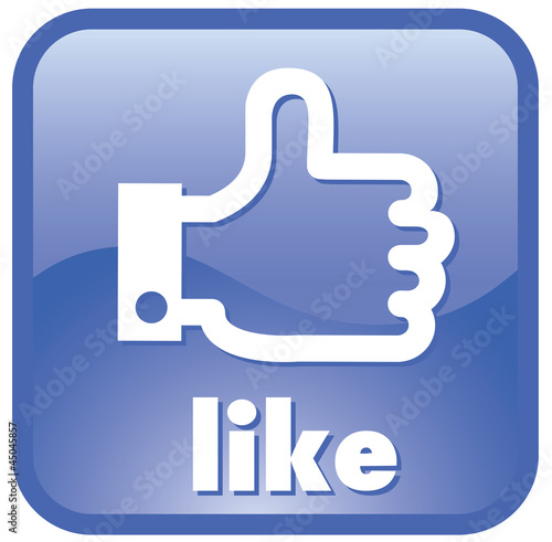 Vector: Thumbs up button icon like button icon Thumbs up button icon like button icon
