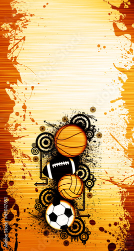 Illustration: Balls background Balls background