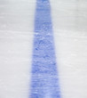 Hockey blue line