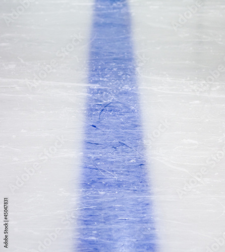 Photo: Hockey blue line Hockey blue line