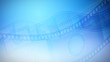 Background animation of a reel clip business, loopable