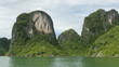 Limestone rocks in Halong Bay, Vietnam