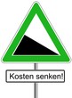 Foto: Kosten senken Kosten senken