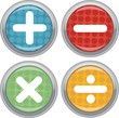 mathematical operations buttons