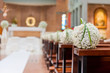 church ready for ceremony