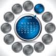 Cool rotateable calendar for 2013