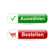 E-Shop: Auswählen & Bestellen Buttons