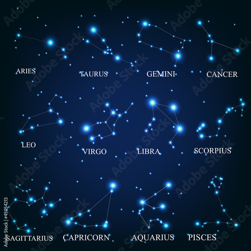 Vector: zodiac signs vector illustration zodiac signs vector illustration