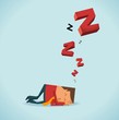 Sleeping in office