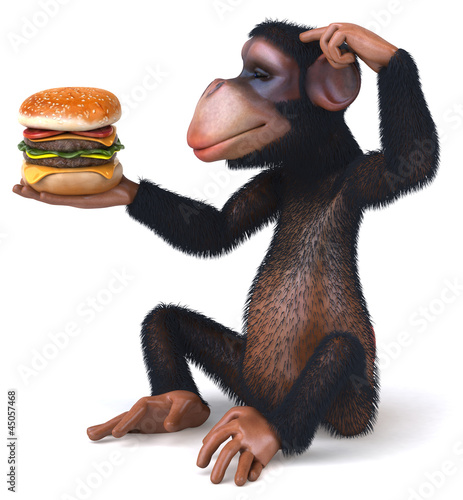 Illustration: Fun monkey Fun monkey