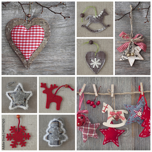 Photo: Collage of christmas photos Collage of christmas photos