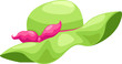 Green hat