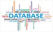 Word cloud - database