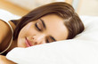 Young woman sleeping