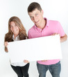 Young couple statement