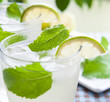 lemon and mint