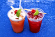 Cocktails in Nahaufnahme