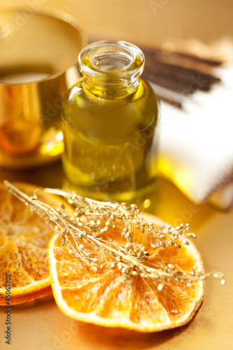 Photo: Orange essential oil for aromatherapy Orange essential oil for aromatherapy