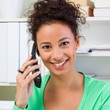 Freundliche Telefonstimme