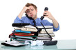 Overworked civil servant