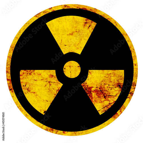 Illustration: Nuclear sign Nuclear sign