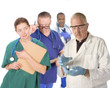 group of doctors & nurses
