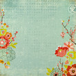 Illustration: Chinese Lotus Flower Background Chinese Lotus Flower Background