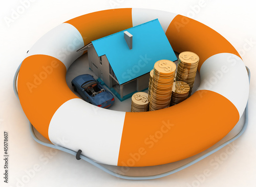 Illustration: protection of property protection of property