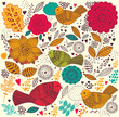 Colorful floral background