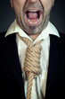Photo: Businessman with Noose Tie Businessman with Noose Tie